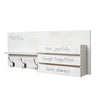 Addie Joy Family Decorative Mail Organizer - Distressed White